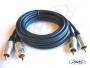 Kabel połączeniowy 2xRCA-2xRCA Digital (D-2RR150) - 15m